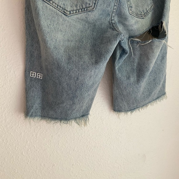 Ksubi Denim Thrashed Shorts - Picture 5 of 7